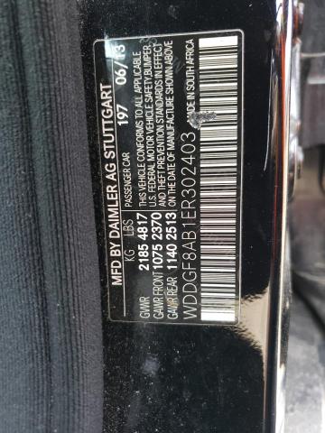 WDDGF8AB1ER302403 Mercedes-Benz C 300 4matic