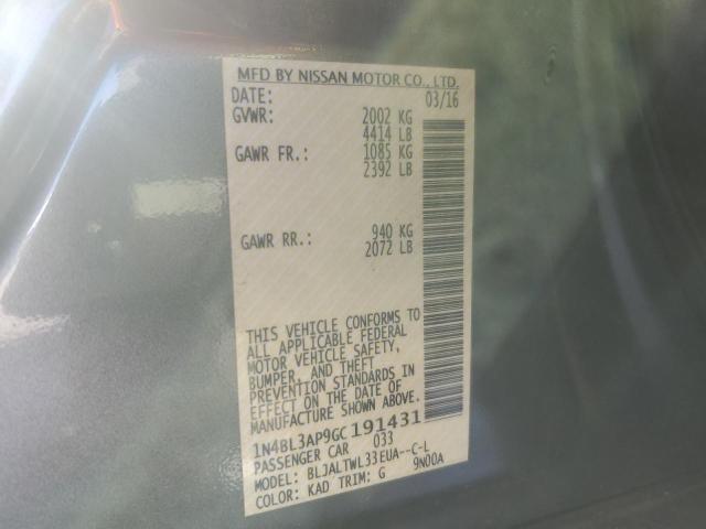 1N4BL3AP9GC191431 Nissan Altima 3.5sl