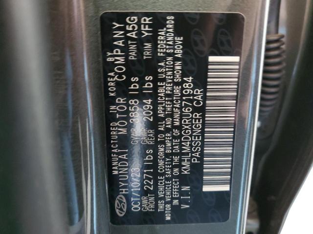 KMHLM4DGXRU671984 Hyundai ELANTRA SEL