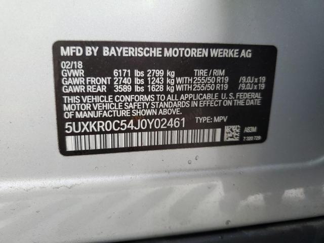 5UXKR0C54J0Y02461 BMW X5 Xdrive35i
