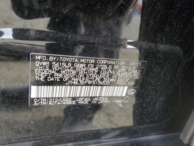 JTHBL5EF9F5136535 Lexus LS 460