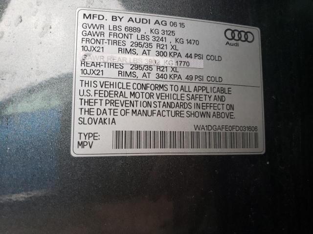 WA1DGAFE0FD031606 Audi Q7 Prestige