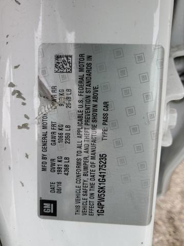 1G4PW5SK1G4175235 Buick Verano Sport Touring