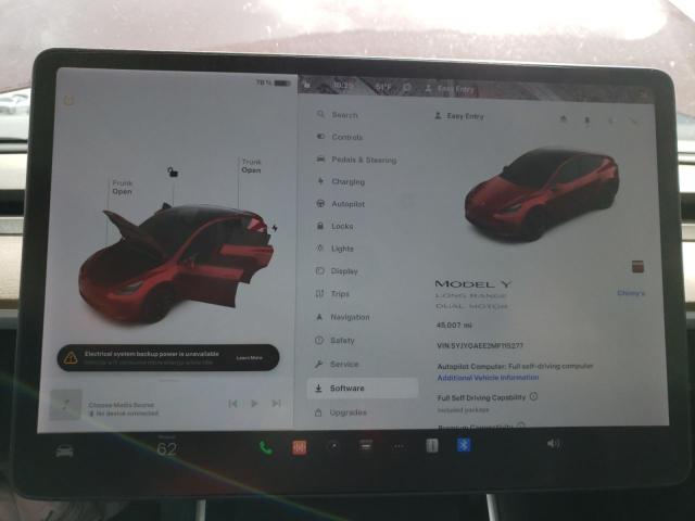 5YJYGAEE2MF115277 Tesla Model Y