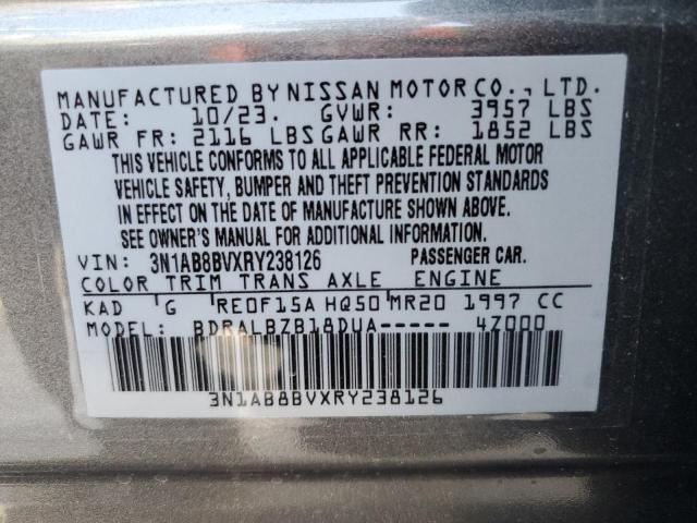 3N1AB8BVXRY238126 Nissan SENTRA S