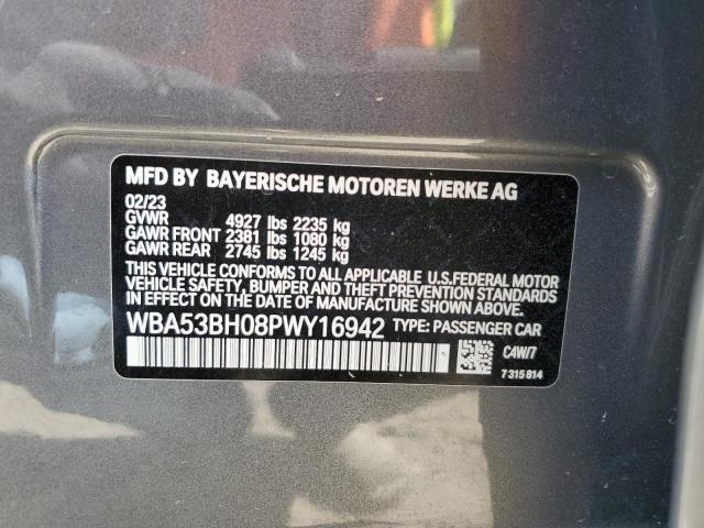 WBA53BH08PWY16942 BMW 530 I