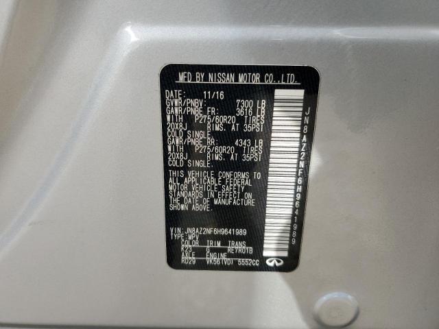 JN8AZ2NF6H9641989 Infiniti QX80 BASE