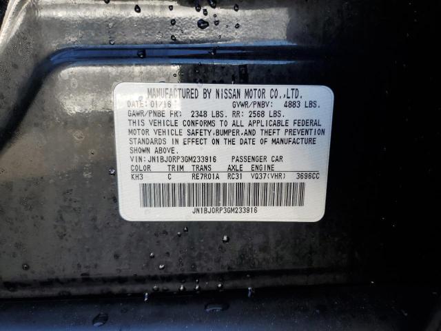 JN1BJ0RP3GM233916 Infiniti QX50