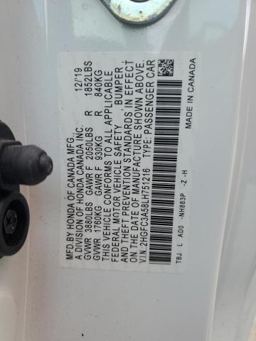 2HGFC3A58LH751216 Honda l15b7