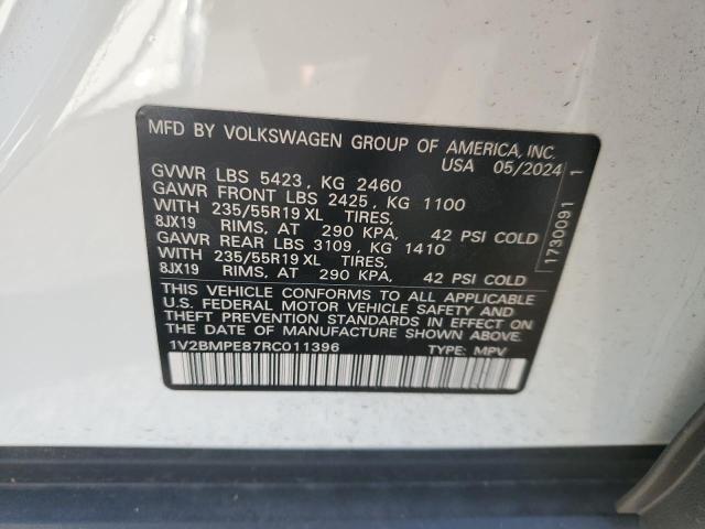 1V2BMPE87RC011396 Volkswagen 2024