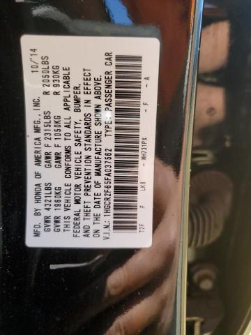 1HGCR2F85FA037562 Honda ACCORD EXL