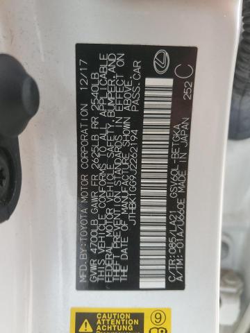 JTHBK1GG9J2262194 Lexus ES 350