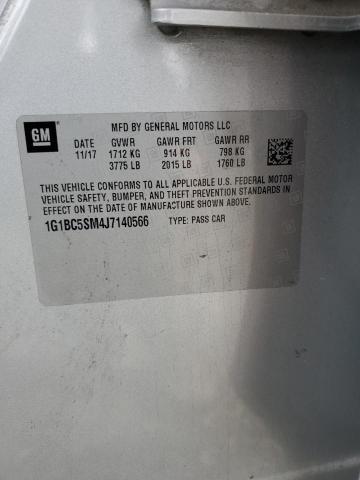 1G1BC5SM4J7140566 Chevrolet CRUZE LS