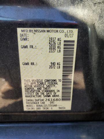 1N4AL3AP1HC261680 Nissan Altima