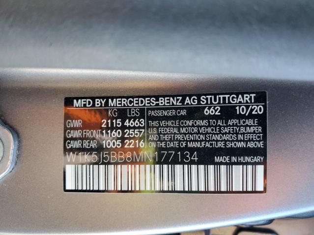 W1K5J5BB8MN177134 Mercedes-Benz m260