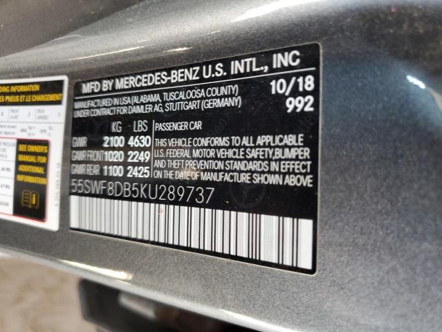 55SWF8DB5KU289737 Mercedes-Benz m264