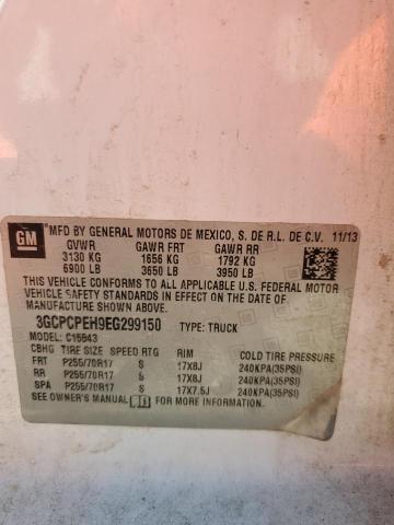 3GCPCPEH9EG299150 Chevrolet Silverado
