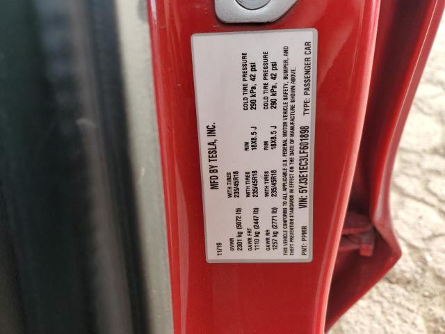 5YJ3E1EC3LF601898 Tesla 2020