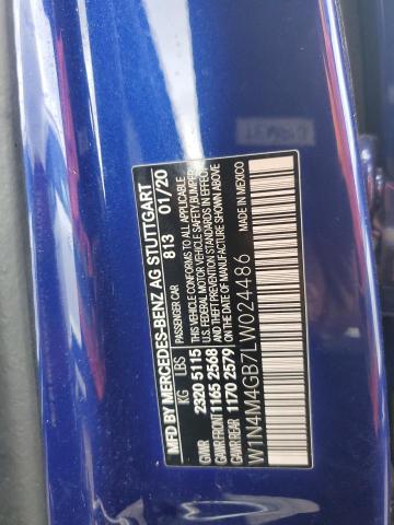 W1N4M4GB7LW024486 Mercedes-Benz GLB 250