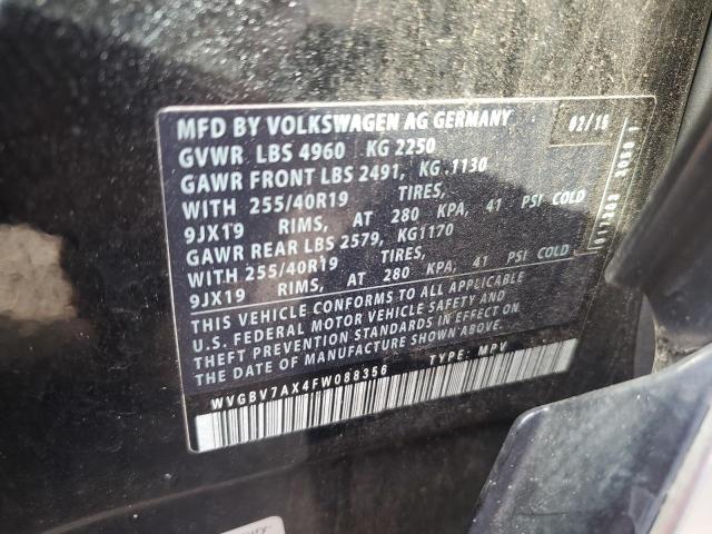 WVGBV7AX4FW088356 Volkswagen TIGUAN S
