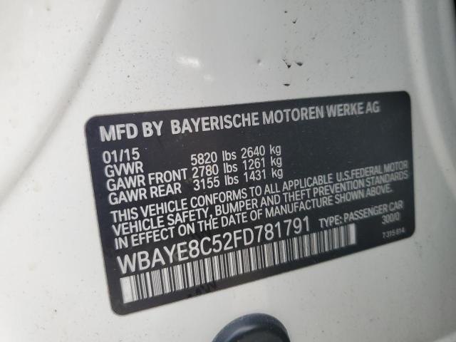WBAYE8C52FD781791 BMW 750li / alpina b7