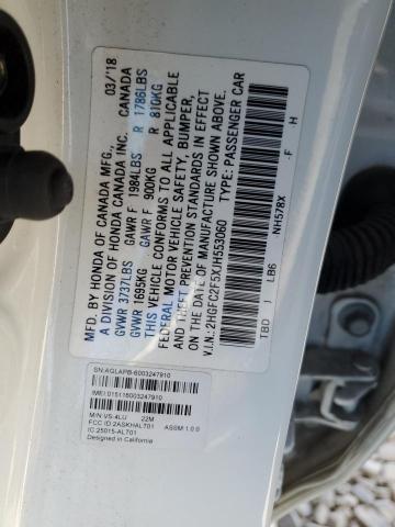 2HGFC2F5XJH553060 Honda Civic Lx
