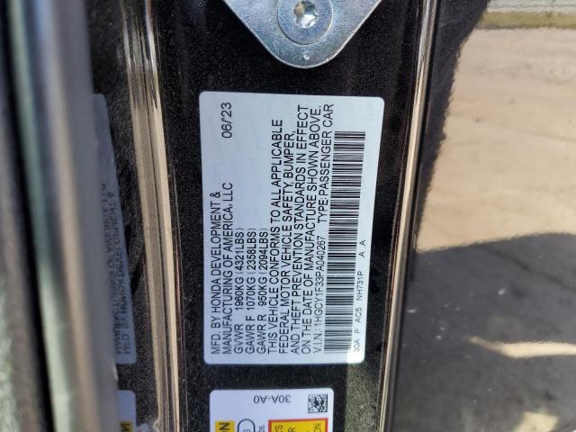 1HGCY1F33PA040267 Honda ACCORD EX