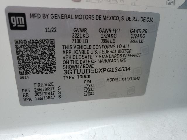 3GTUUBEDXPG134534 GMC l84