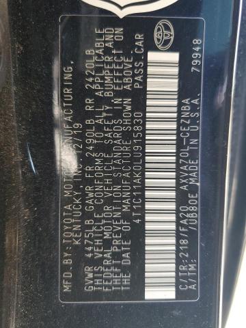 4T1C11AK0LU915830 Toyota a25a-fks