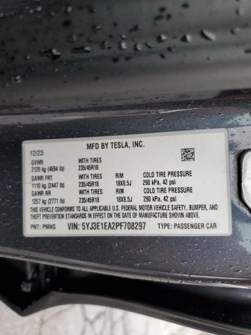 5YJ3E1EA2PF708297 Tesla 2023