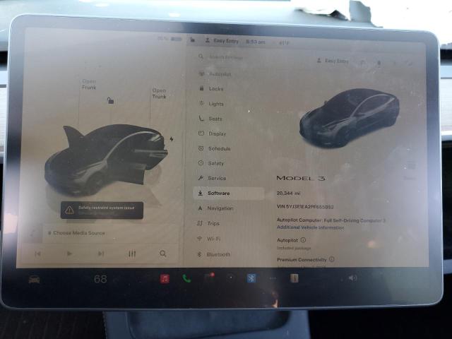 5YJ3E1EA2PF655052 Tesla 2023