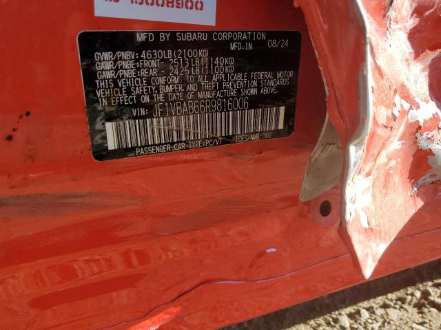 JF1VBAB66R9816006 Subaru dib