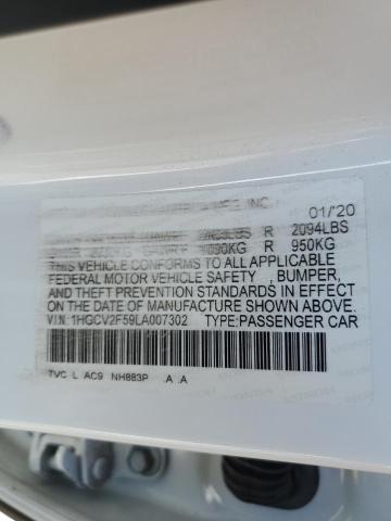 1HGCV2F59LA007302 Honda ACCORD EXL