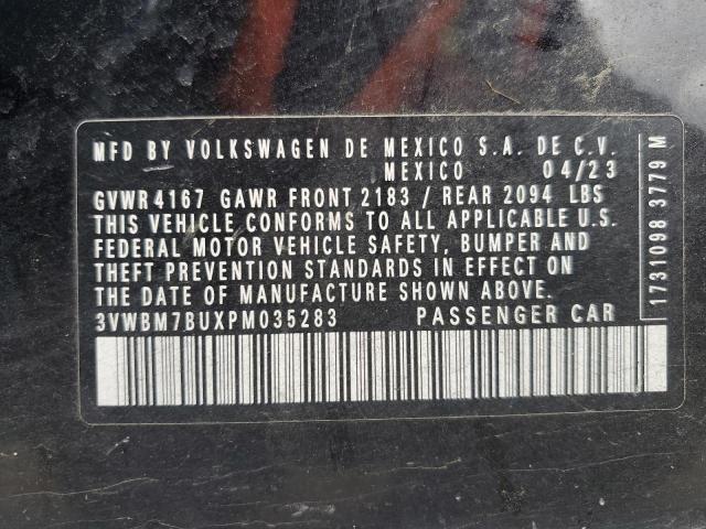 3VWBM7BUXPM035283 Volkswagen JETTA SPOR