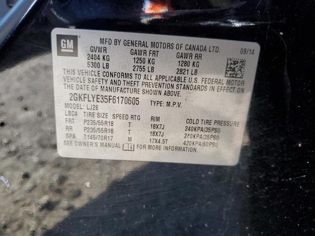2GKFLYE35F6170605 GMC TERRAIN SL
