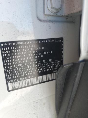 3VVVX7B22RM047874 Volkswagen TAOS SE