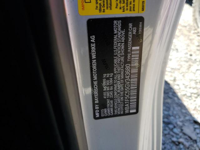WBA1F5C55GV343680 BMW 228 I