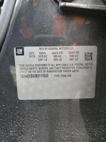 1G6AC5SX2E0117222 Cadillac ATS PERFOR