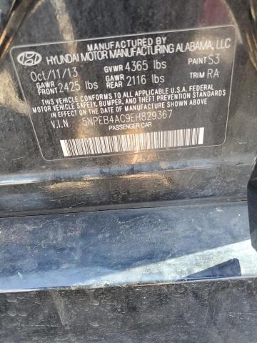 5NPEB4AC9EH829367 Hyundai gamma