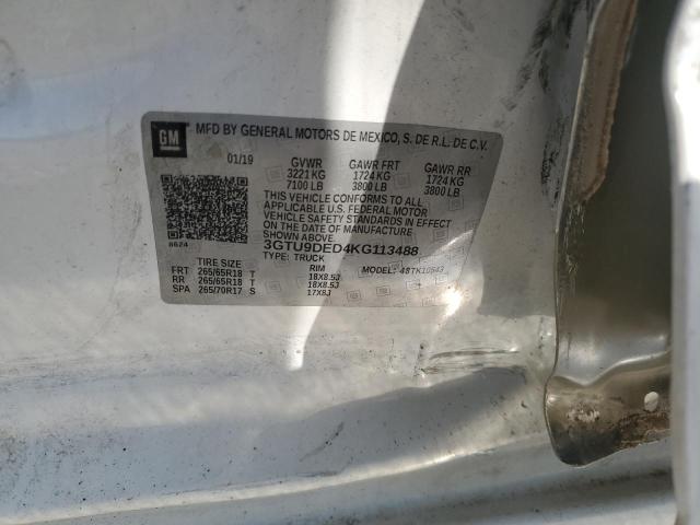 3GTU9DED4KG113488 GMC SIERRA K15