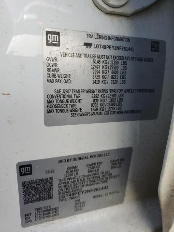 1GT49PEY2NF261441 GMC SIERRA K25
