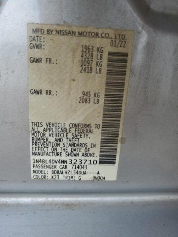 1N4BL4DV4NN323710 Nissan 2022