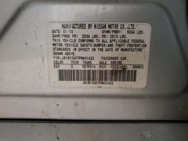 JN1BV7AR7FM401422 Infiniti Q50 BASE