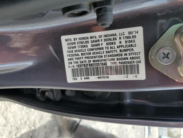 19XFB2F88EE051046 Honda r18z1