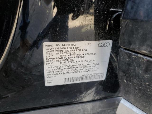 WA1EAAFY2P2063521 Audi 45 tfsi