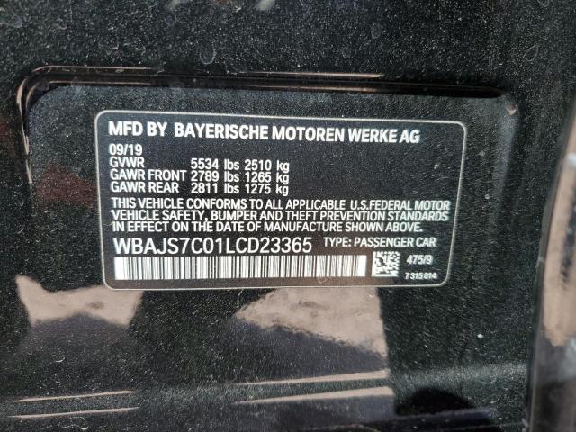 WBAJS7C01LCD23365 BMW M550xi