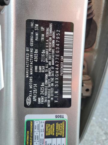 5XXGM4A77EG347952 KIA Optima Lx