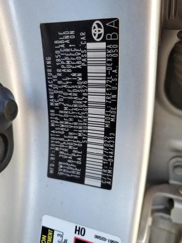 5YFBURHE5GP478576 Toyota COROLLA L