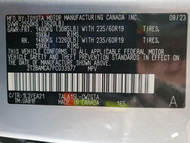 2T2BAMCA7PC033977 Lexus t24a-fts