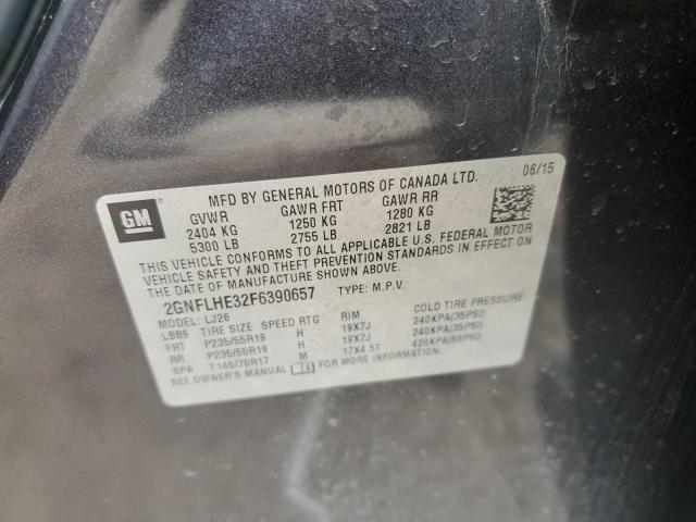 2GNFLHE32F6390657 Chevrolet EQUINOX LT